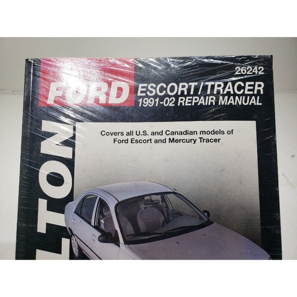 Chilton Ford Escort & Tracer 1991-02 Repair Manual & Wiring Diagrams #26242 - Picture 2 of 7